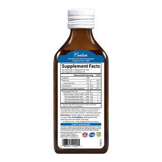 Foto 2 | Suplemento Alimenticio Carlson Super Dpa Omega 200 ml - Venta Internacional