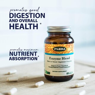 Foto 3 | Suplemento Flora Immediate Support Para Enzimas Digestivas 60 Cápsulas - Venta Internacional