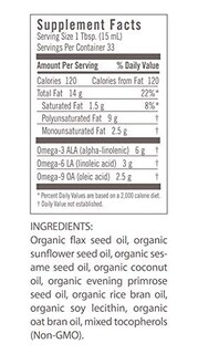 Foto 2 | Mezcla De Aceites Omega 369 Flora Udo's Choice, Botella De Vidrio De 500 Ml - Venta Internacional.