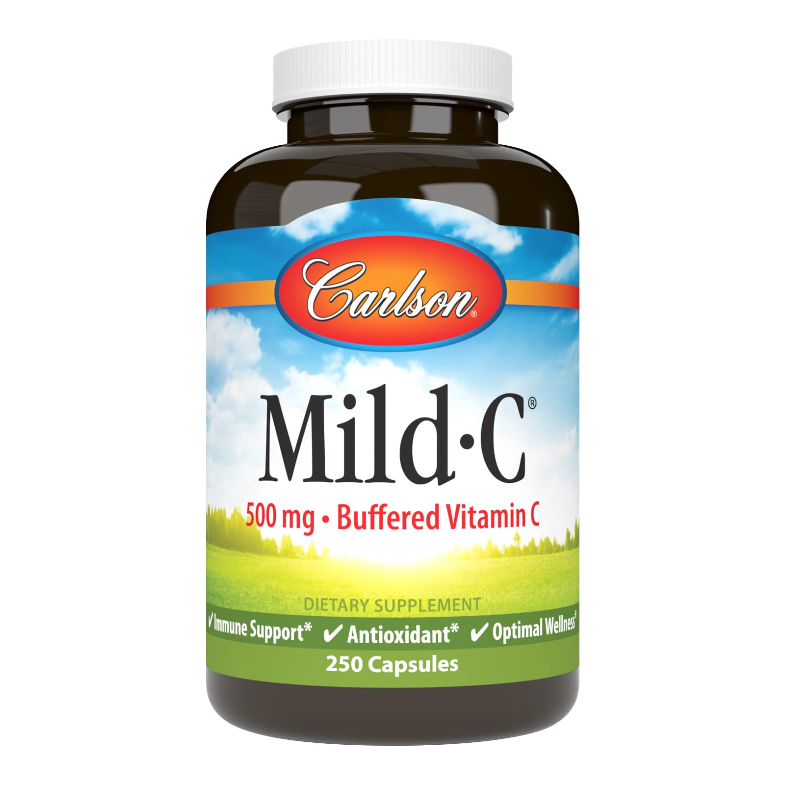 Foto 2 pulgar | Suplemento Alimenticio Carlson Mild-C de Vitamina C 250 Cápsulas -  Venta Internacional