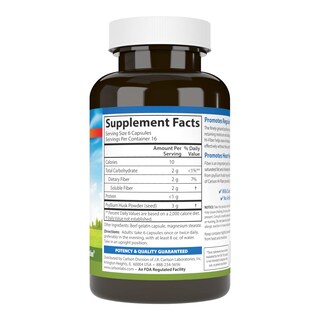 Foto 2 | Suplemento Alimenticio Carlson Hi-Fiber Psyllium Husk 3g 100 Cápsulas - Venta Internacional