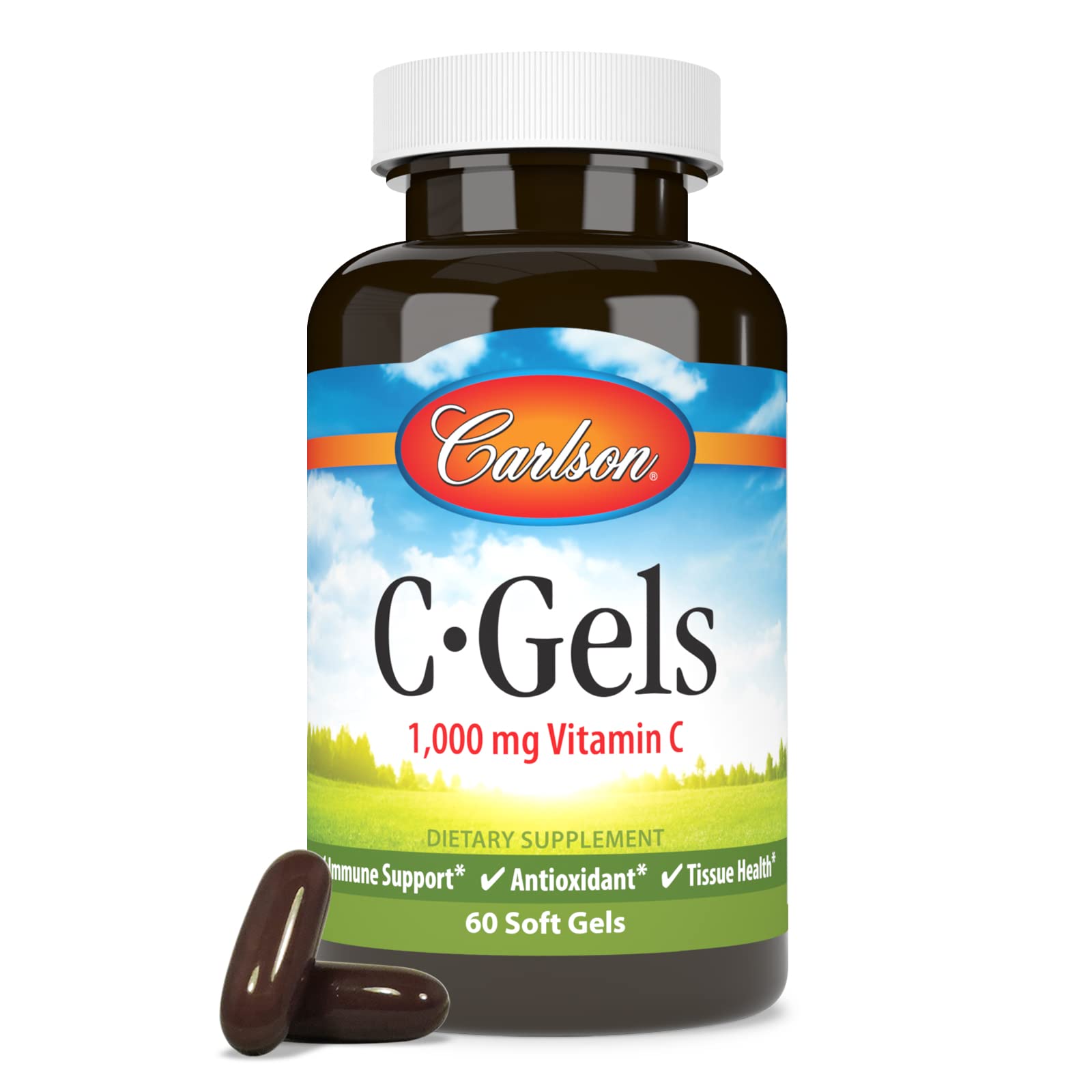 Foto 3 pulgar | Suplemento Alimenticio Carlson C-Gel de Vitamina C 1000 mg 60 Cápsula - Venta Internacional