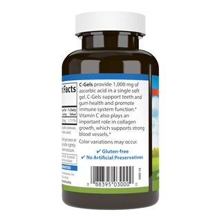 Foto 4 | Suplemento Alimenticio Carlson C-Gel de Vitamina C 1000 mg 60 Cápsula - Venta Internacional