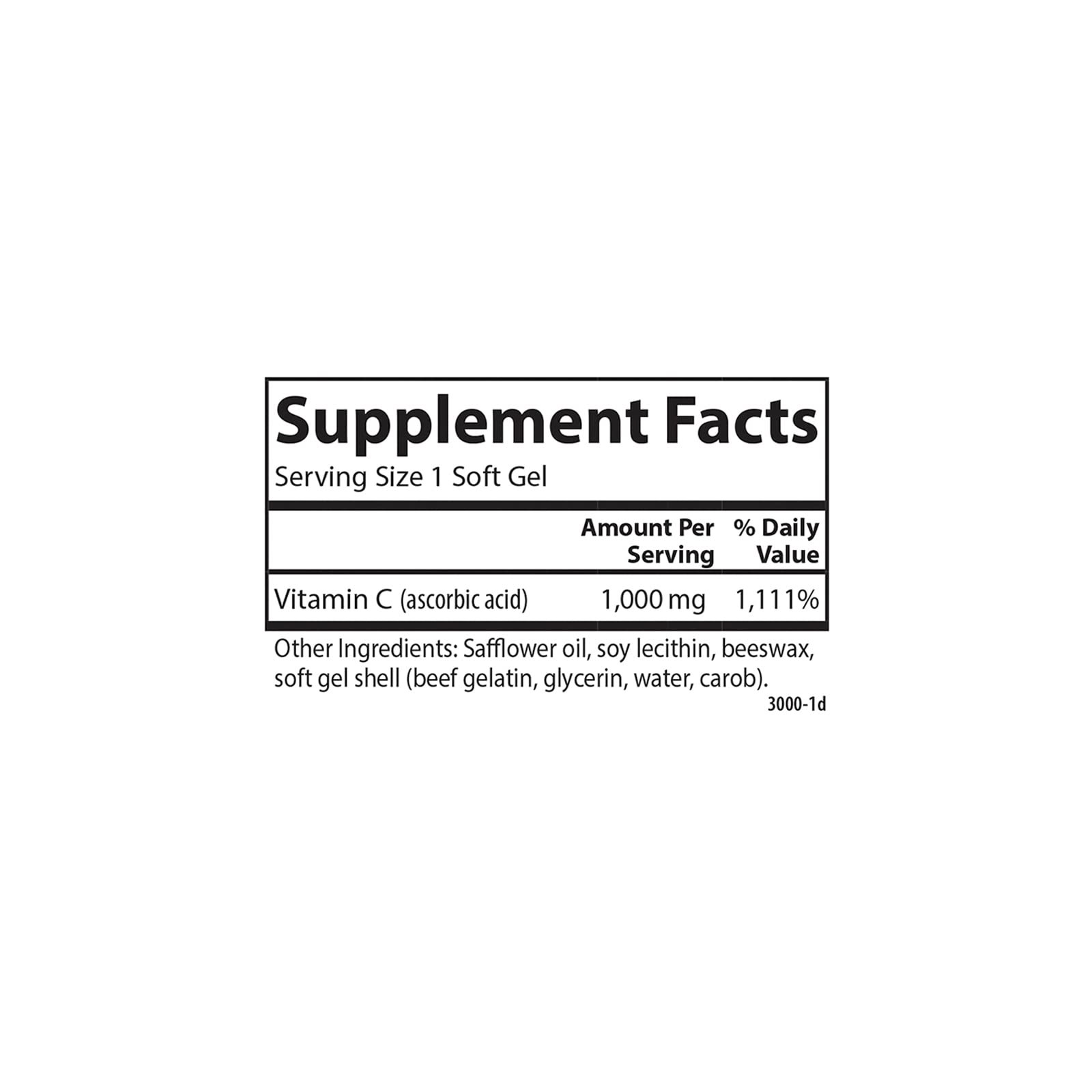 Foto 6 pulgar | Suplemento Alimenticio Carlson C-Gel de Vitamina C 1000 mg 60 Cápsula - Venta Internacional