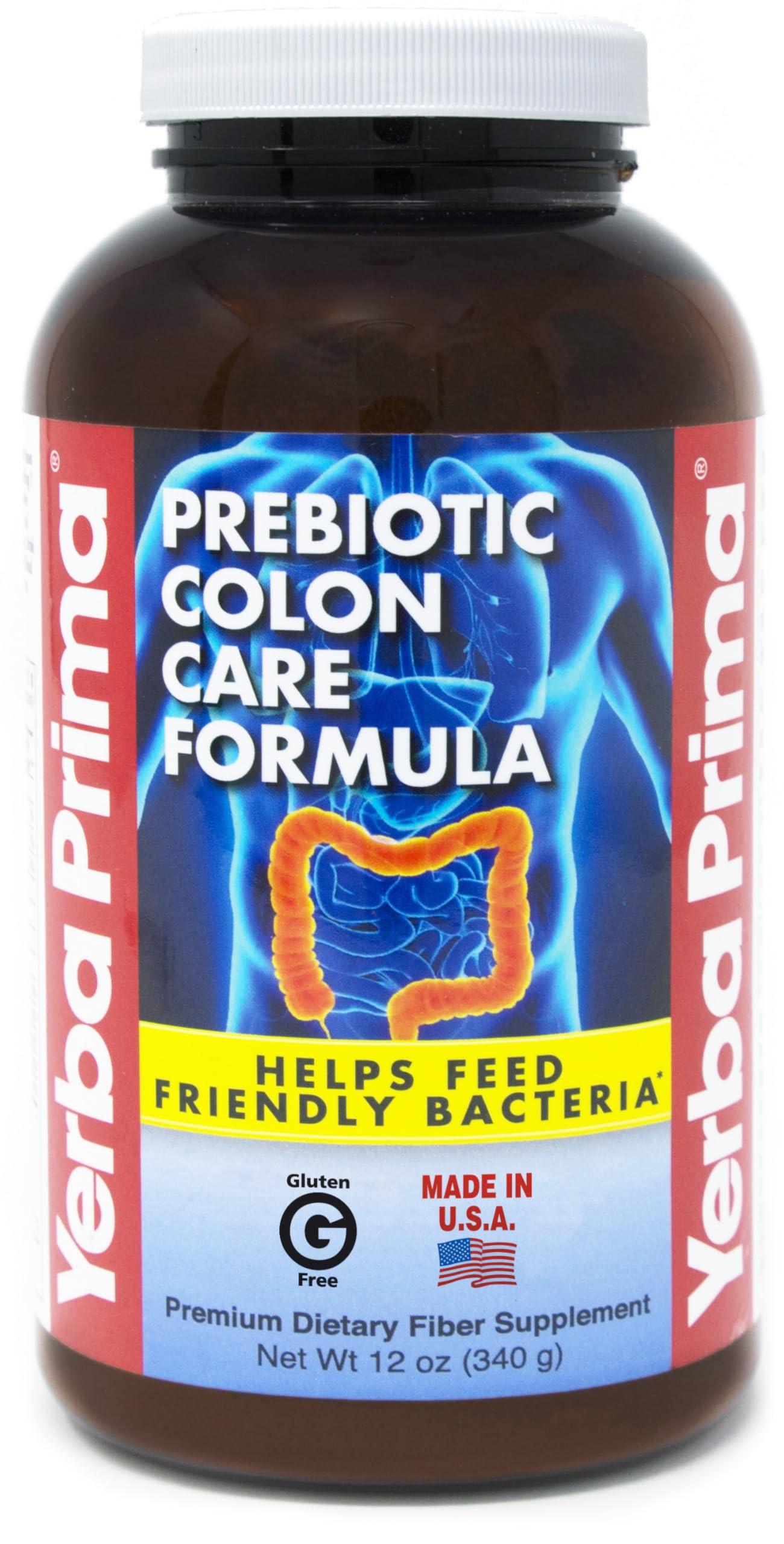 Foto 2 pulgar | Suplemento Alimenticio Yerba Prima Psyllium Fos y Magnesio 340 g - Venta Internacional