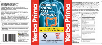 Foto 5 | Suplemento Alimenticio Yerba Prima Psyllium Fos y Magnesio 340 g - Venta Internacional