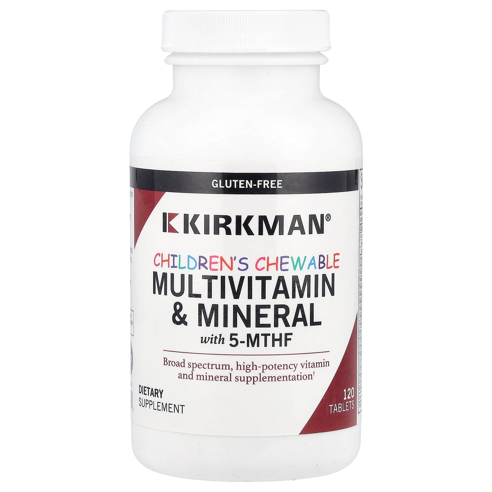 Foto 1 | Suplemento Multivitamínico Masticable Para Niños Kirkman Labs 120 Comprimidos - Venta Internacional.