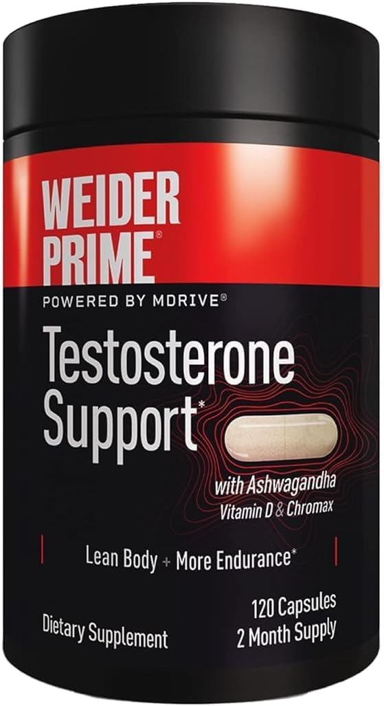 Foto 2 pulgar | Suplemento Weider Prime Testosterone Support 120 Cápsulas - Venta Internacional.