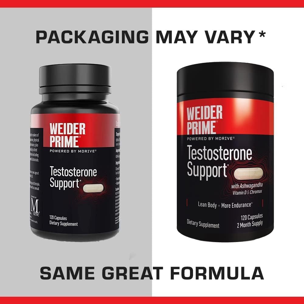 Foto 4 pulgar | Suplemento Weider Prime Testosterone Support 120 Cápsulas - Venta Internacional.
