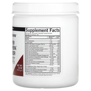 Foto 2 | Suplemento Kirkman Labs Super Nu-thera En Polvo De Limón Natural - Venta Internacional.