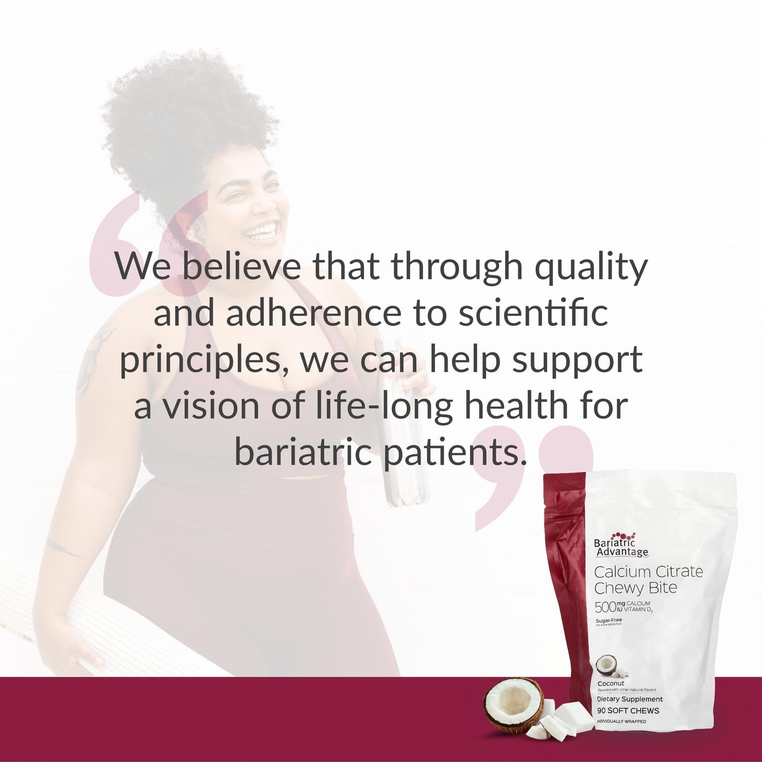 Foto 7 | Citrato de Calcio Chewy Bites Bariatric Advantage 500 Mg - Venta Internacional