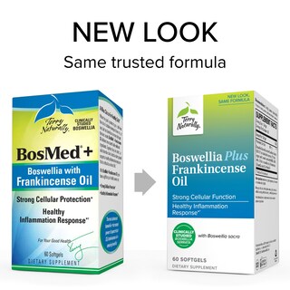 Foto 3 | Suplemento de Aceite de Incienso Terry Naturally Boswellia Plus 60 Softgels - Venta Internacional
