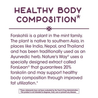Foto 6 | Suplemento Alimenticio Nature's Way Forskohlii 60 Cápsulas - Venta Internacional