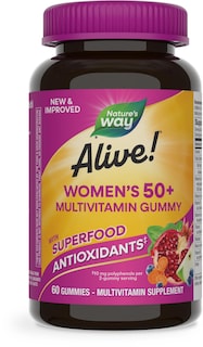Foto 1 | Gomitas Nature's Way Alive 50+ Multivitamínico 60 Unidades - Venta Internacional