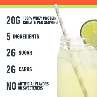 Foto 5 | Proteína en Polvo Isopure Clear Whey Isolate Mango y Lima 400 G - Venta Internacional