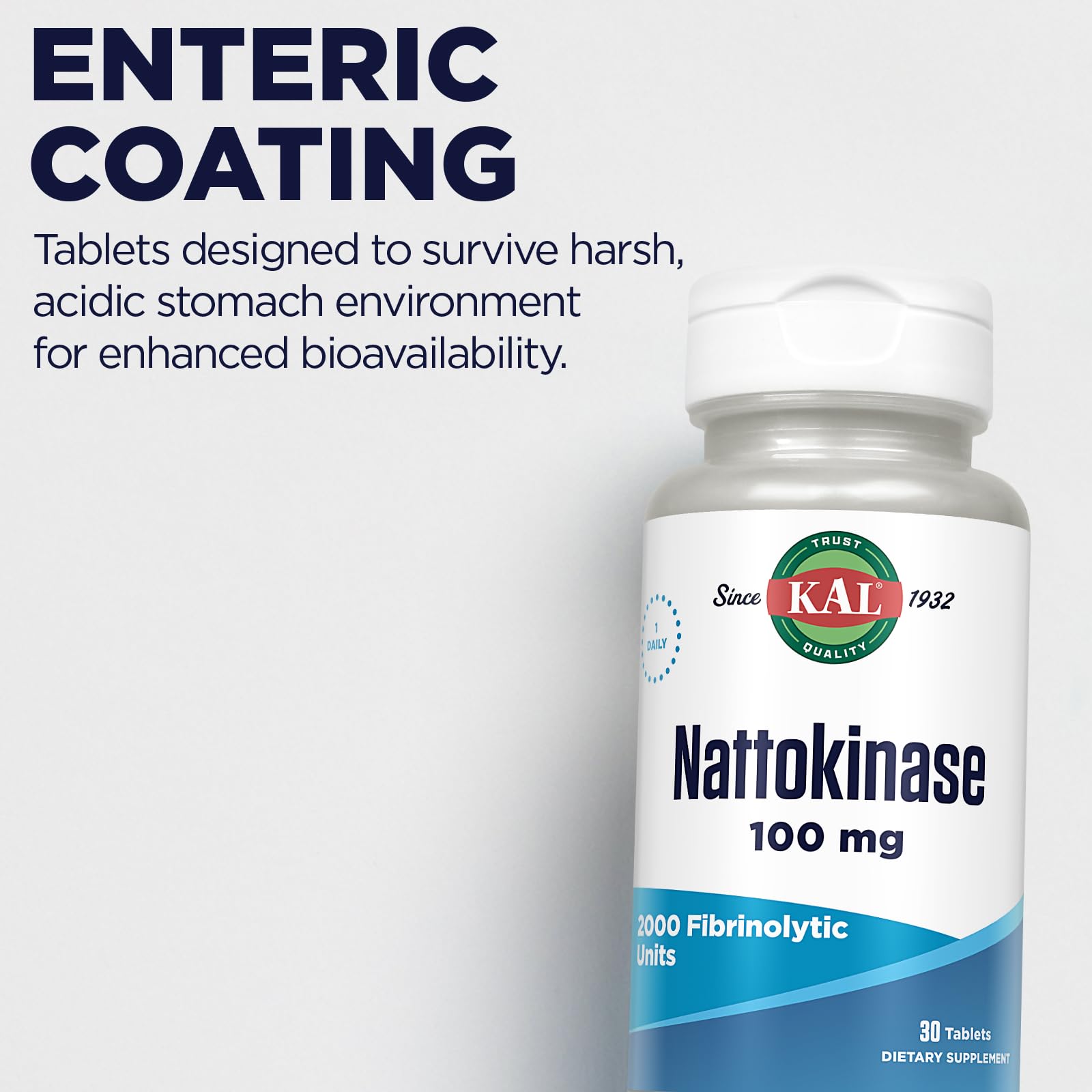 Foto 6 pulgar | Suplemento Kal Nattokinase 100 Mg 30 Capsulas - Venta Internacional