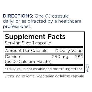 Foto 5 | Suplemento Alimenticio Metabolic Maintenance Calcio Malato 120 Capsulas - Venta Internacional