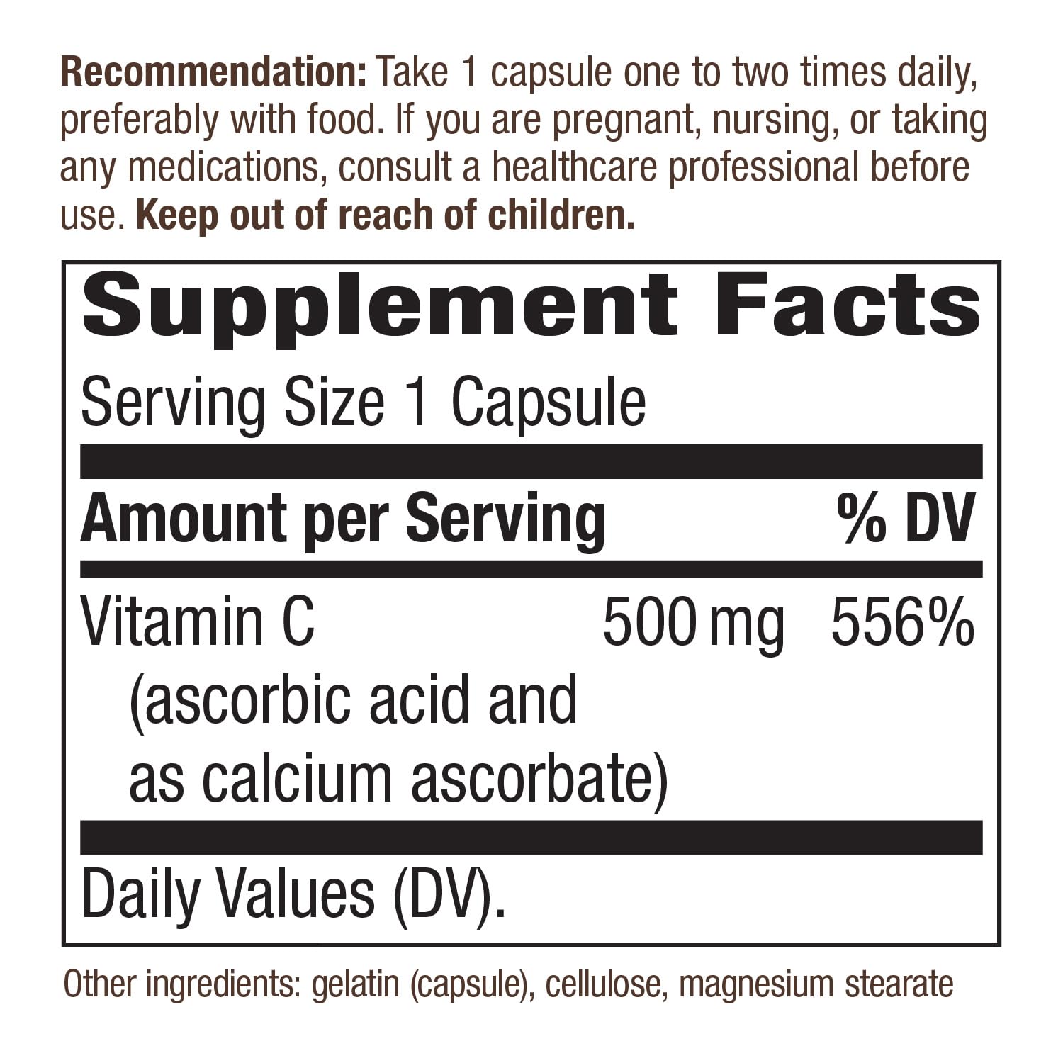 Foto 3 pulgar | Suplemento Aliementicio Nature's Way Ascorbato Mineral C-500 250 Cápsulas - Venta Internacional