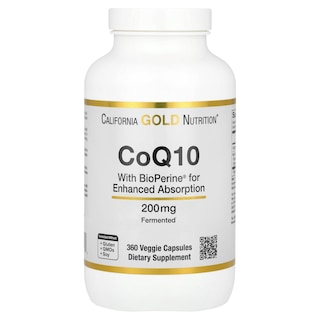 Foto 1 | Suplemento Alimenticio CoQ10 California Gold Nutrition 360 Cápsulas - Venta Internacional