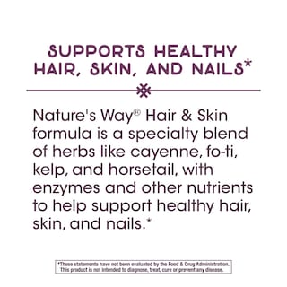 Foto 4 | Suplemento Alimenticio Nature's Way Premium Blend Hair & Skin 100 Cápsulas - Venta Internacional