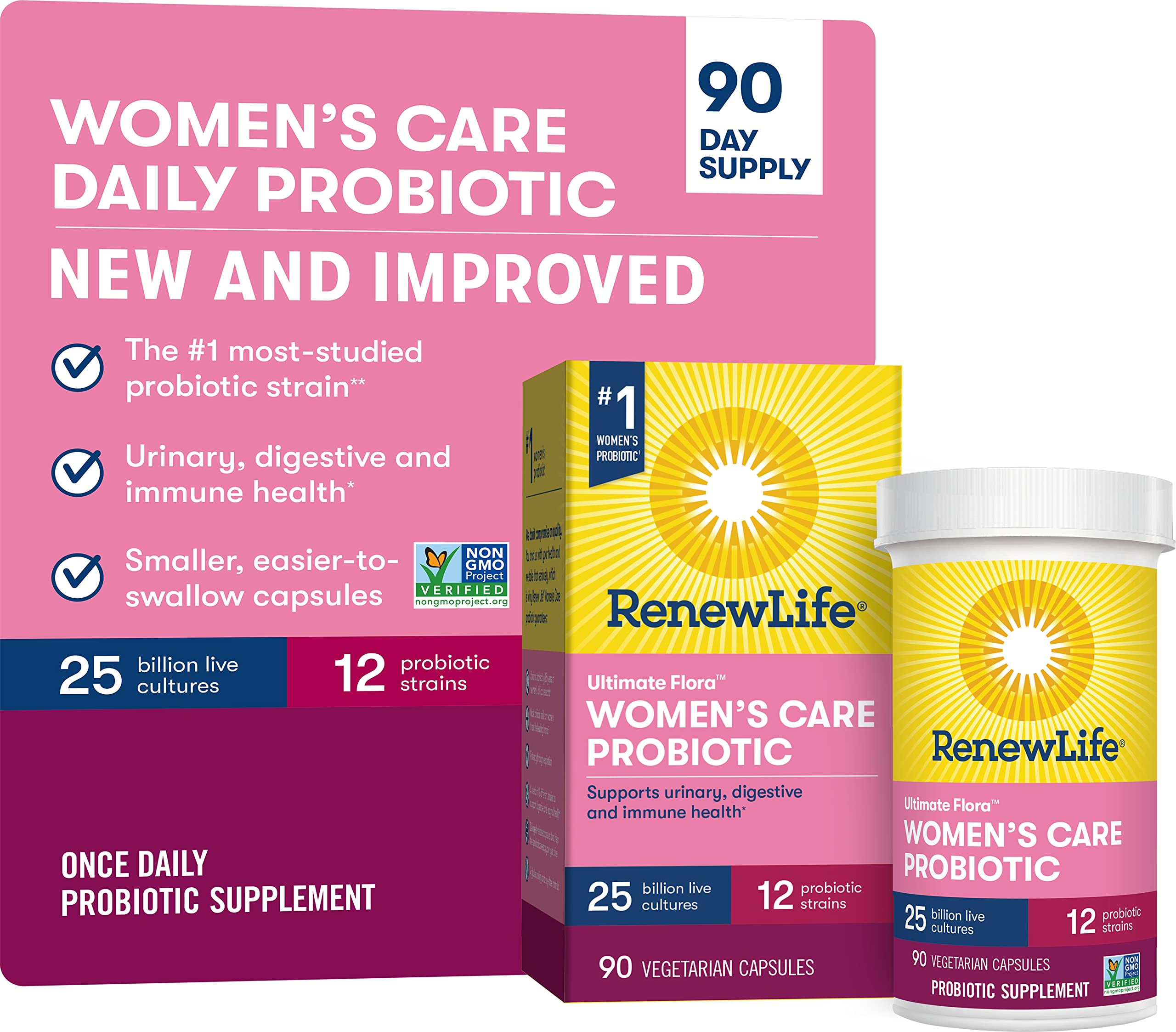 Foto 2 pulgar | Probiotic Renew Life Ultimate Flora Para El Cuidado De La Mujer  25 G Cfu - Venta Internacional.