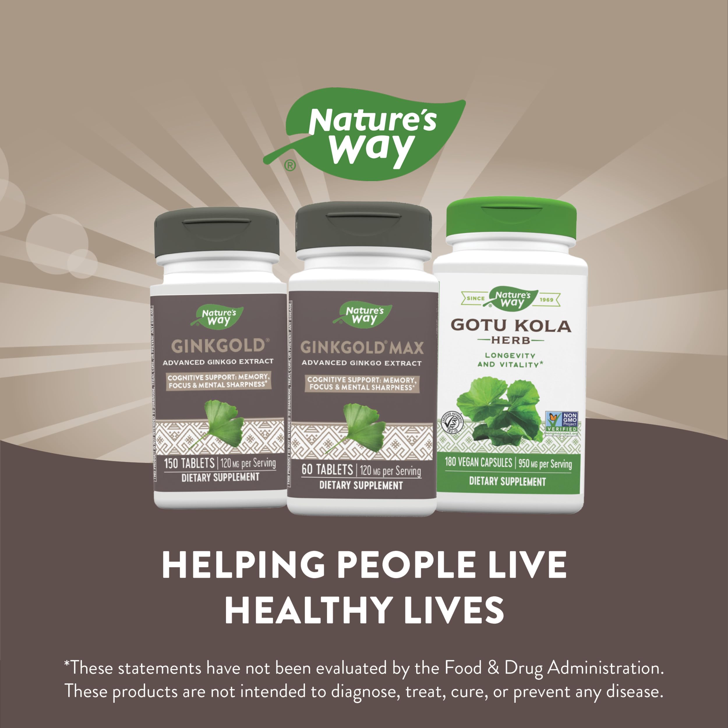 Foto 7 pulgar | Suplemento Aalimenticio Nature's Way Ginkgold Max Advanced 60 Capsulas - Venta Internacional