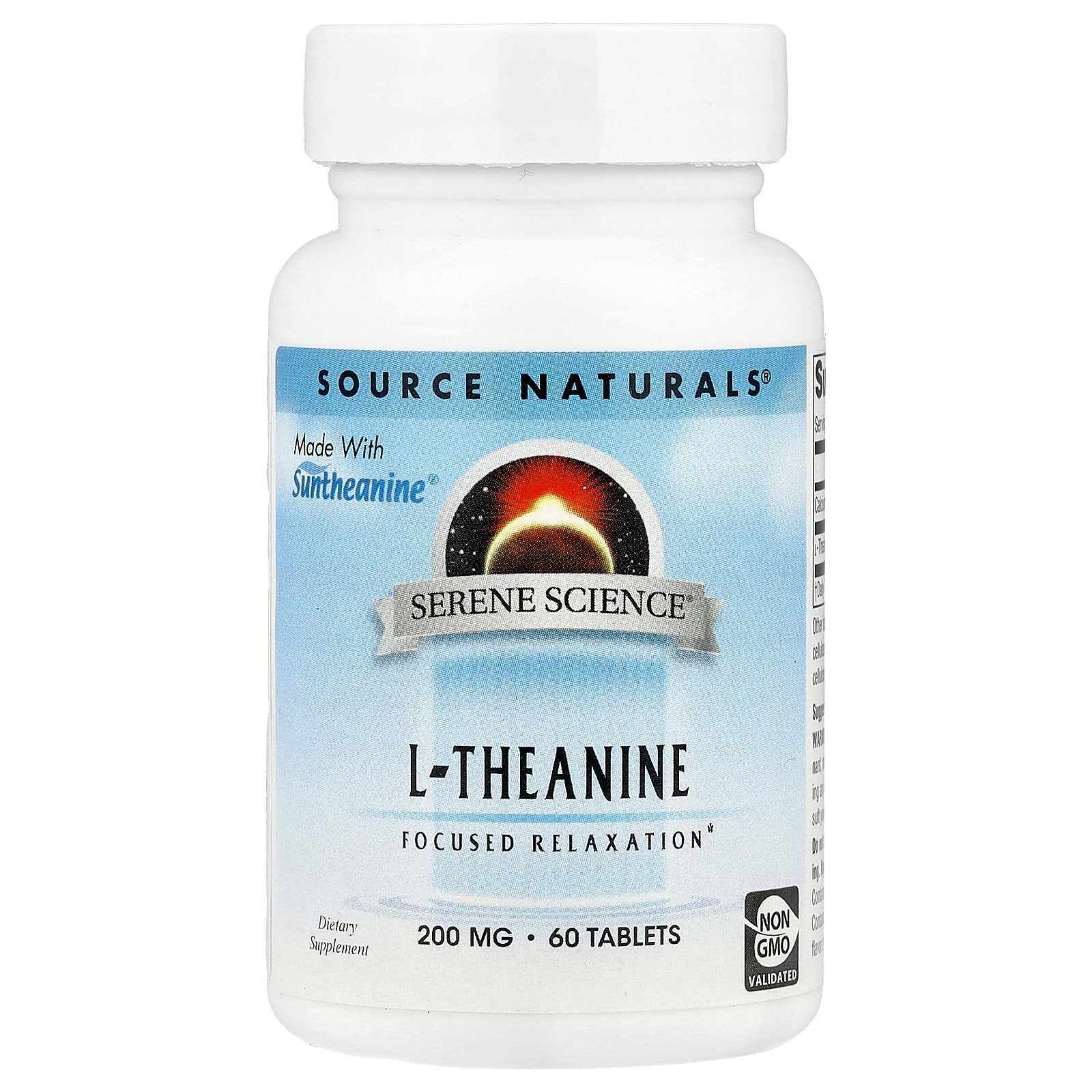 Foto 2 pulgar | Suplemento Source Naturals Serene Science L-teanina 60 Comprimidos - Venta Internacional.