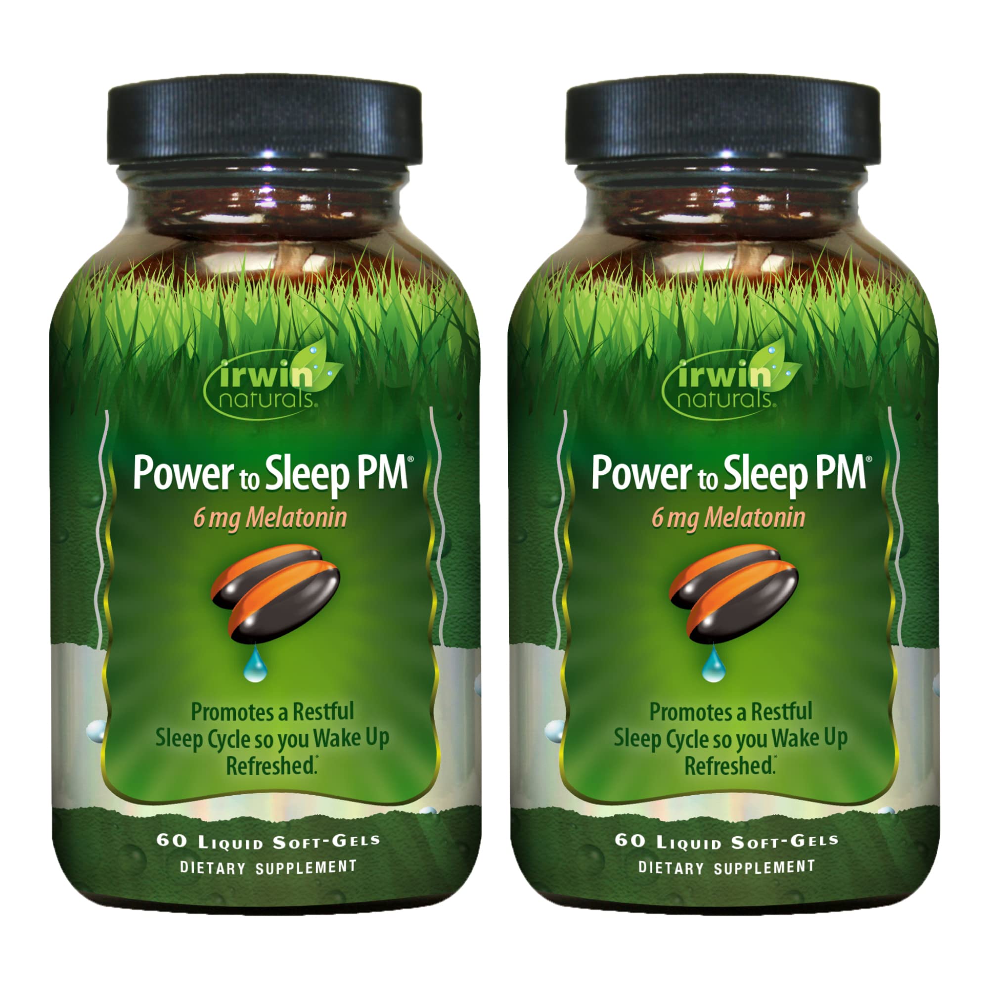 Foto 2 pulgar | Suplemento Power To Sleep Pm De Irwin Naturals  60 Cápsulas Blandas  X2 - Venta Internacional.