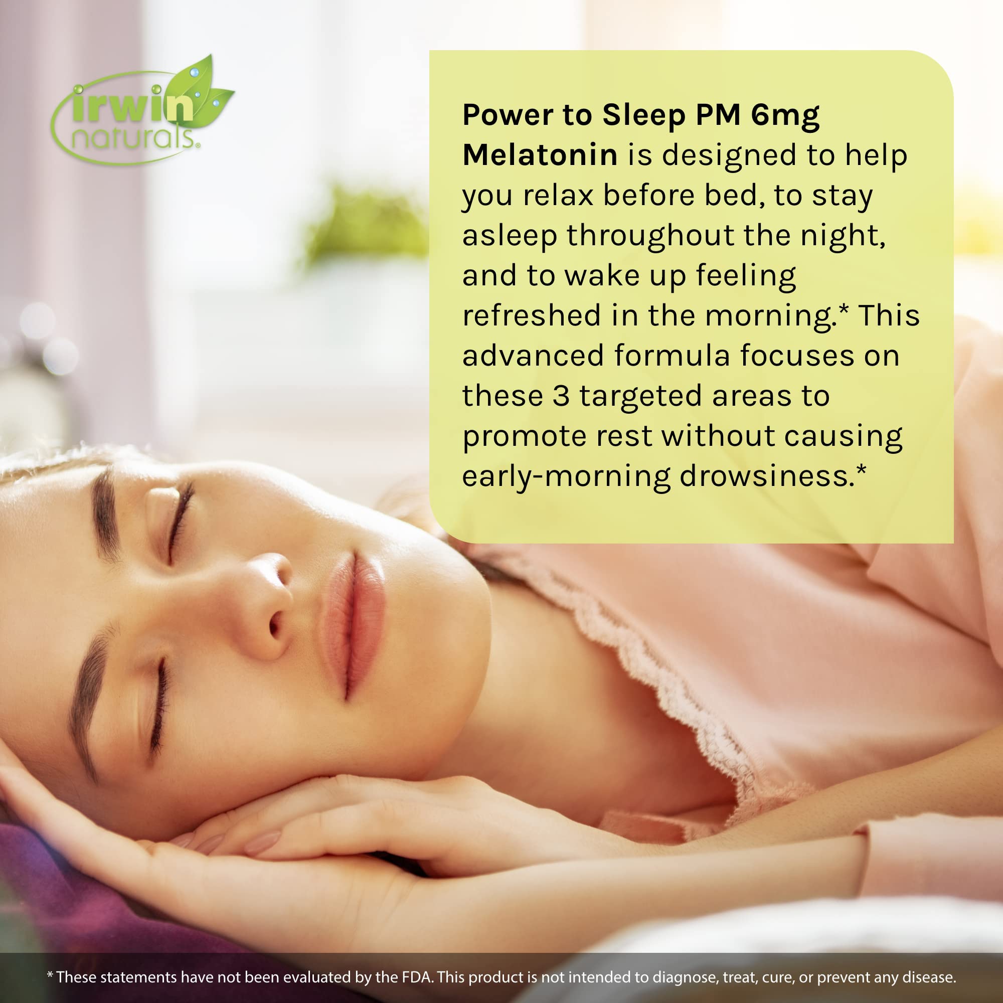 Foto 4 pulgar | Suplemento Power To Sleep Pm De Irwin Naturals  60 Cápsulas Blandas  X2 - Venta Internacional.
