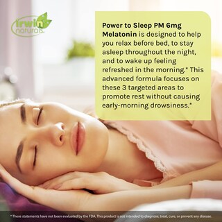 Foto 3 | Suplemento Power To Sleep Pm De Irwin Naturals 60 Cápsulas Blandas X2 - Venta Internacional.