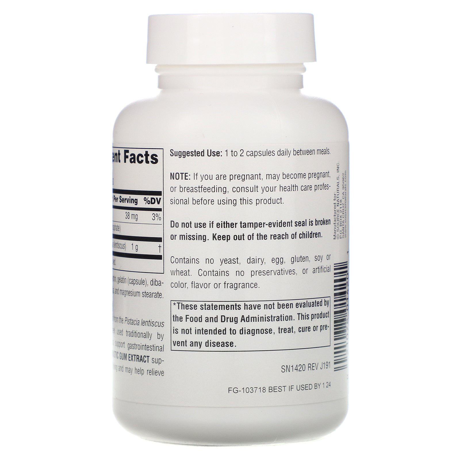 Foto 4 pulgar | Suplemento Source Naturals 500 Mg 60 Cápsulas - Venta Internacional.