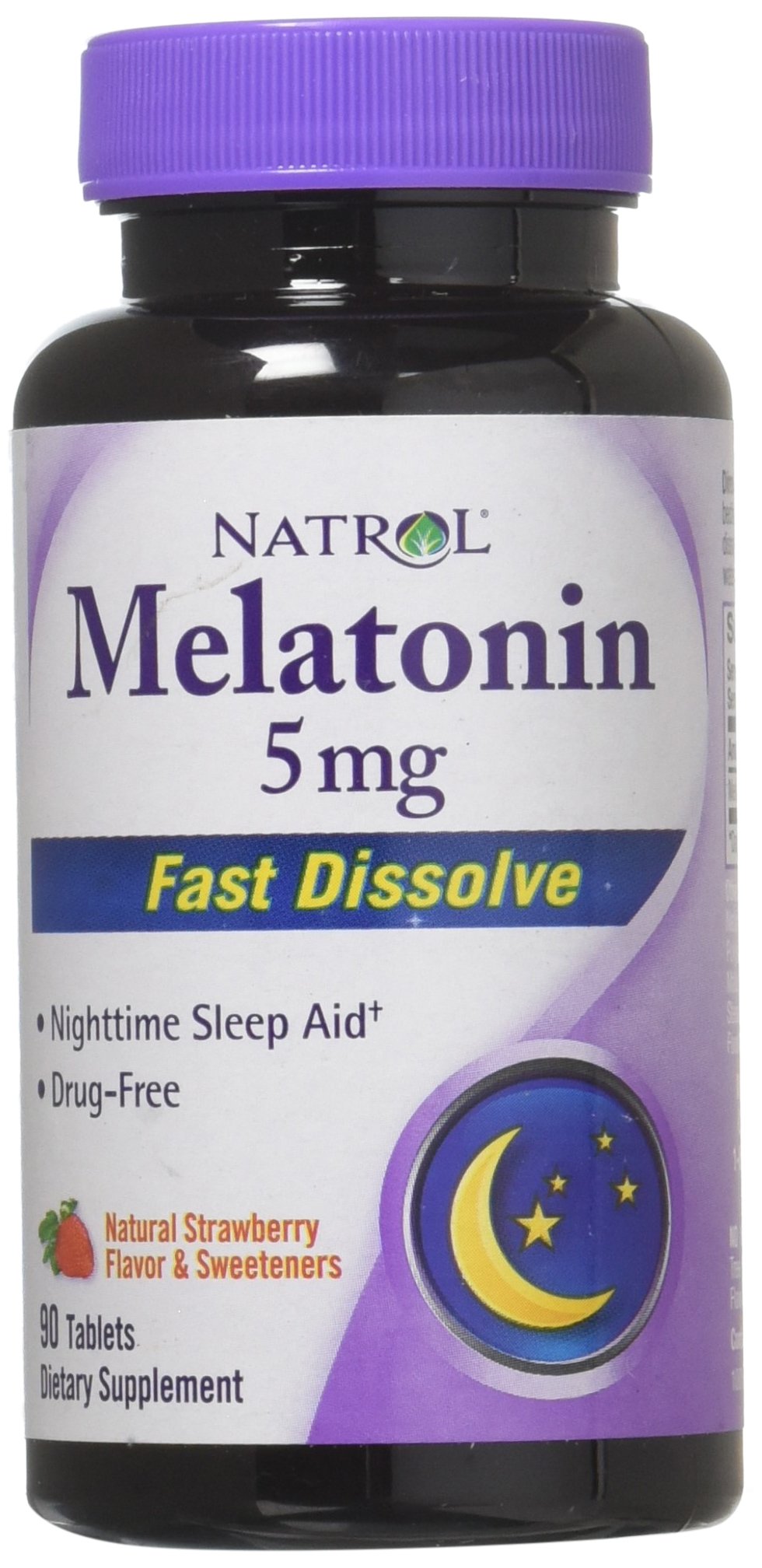 Foto 2 pulgar | Suplemento Natrol Melatonin Fast Dissolve 5 Mg 90 Comprimidos - Venta Internacional.