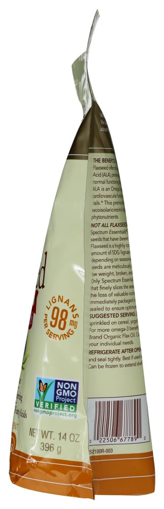Foto 5 pulgar | Linaxseed Spectrum Essential Organic  340 Ml - Venta Internacional.