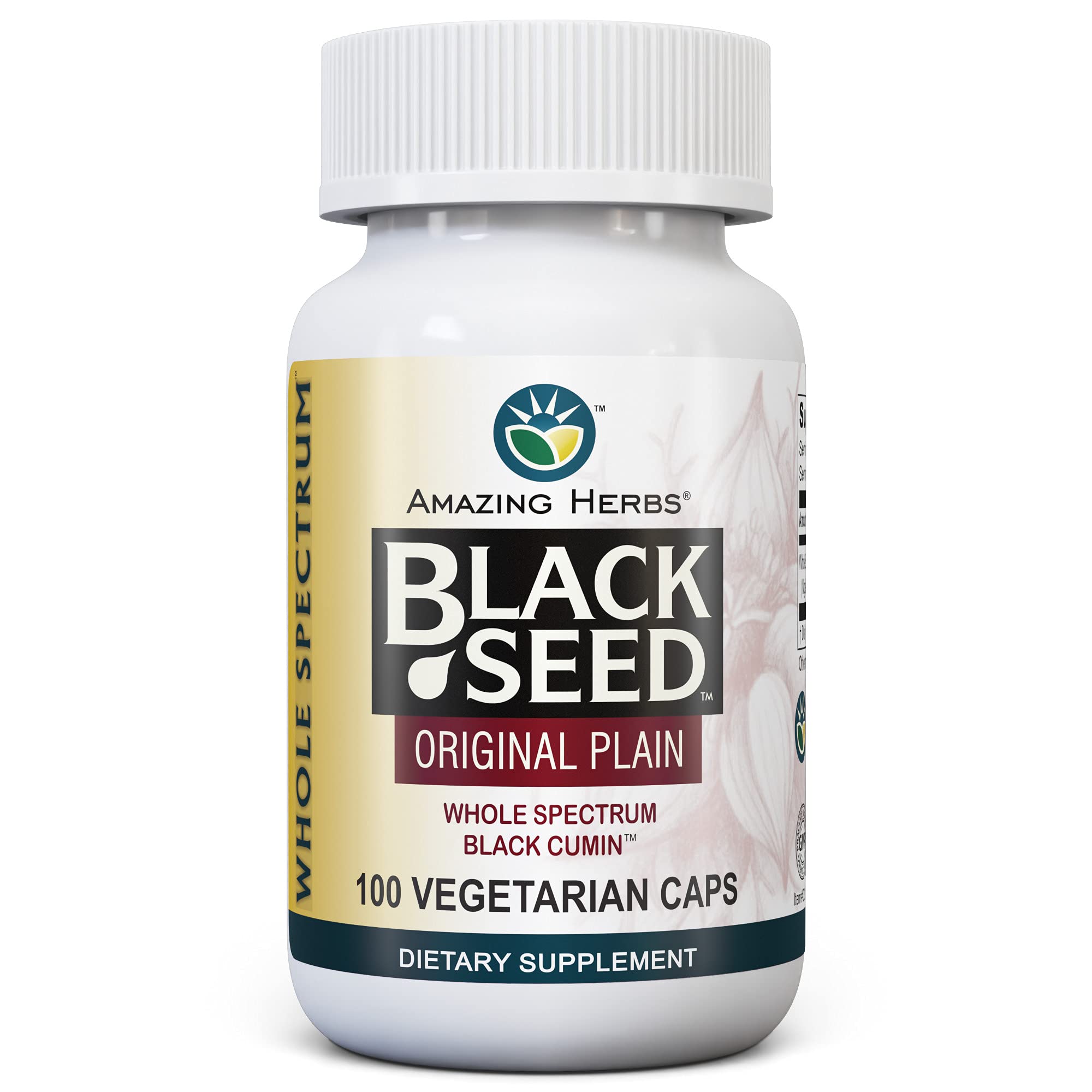 Foto 2 pulgar | Suplemento Alimenticio Amazing Herbs Whole Spectrum Black Seed 100 Cápsulas - Venta Internacional