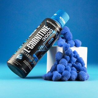 Foto 3 | L-Carnitina NutraBio Líquida 3000 Mg Blue Razz con Vitamina B-5 - Venta Internacional