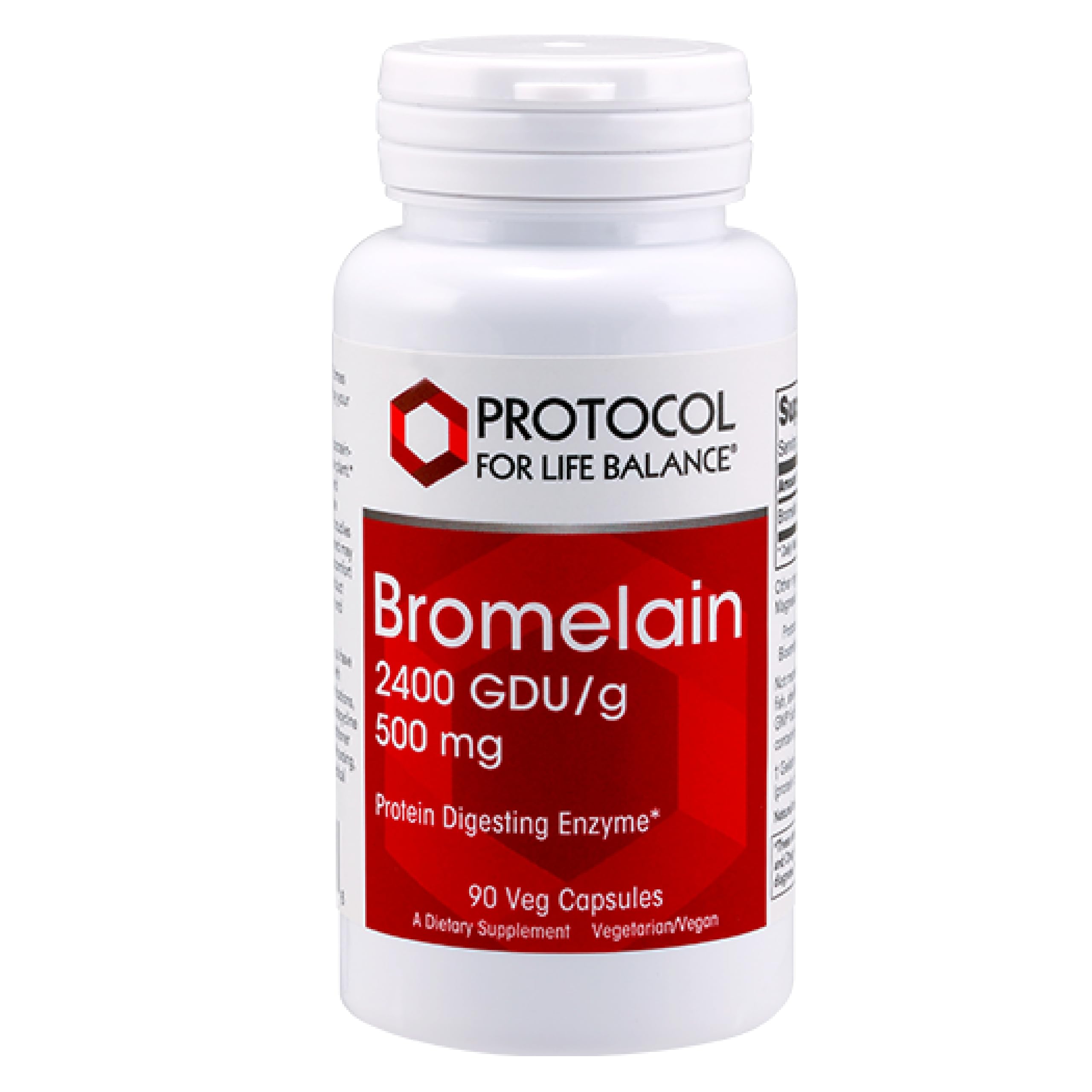Foto 2 pulgar | Suplementos Life Balance Bromelain 500 mg 90 Cápsulas - Venta Internacional