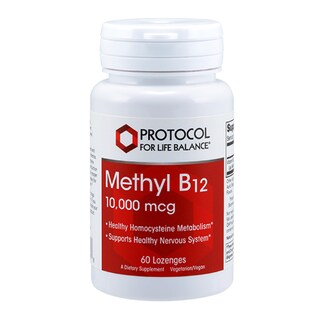 Foto 1 | Suplemento Metil B12 10,000 mcg de Vitamina B12 60 Pastillas - Venta Internacional