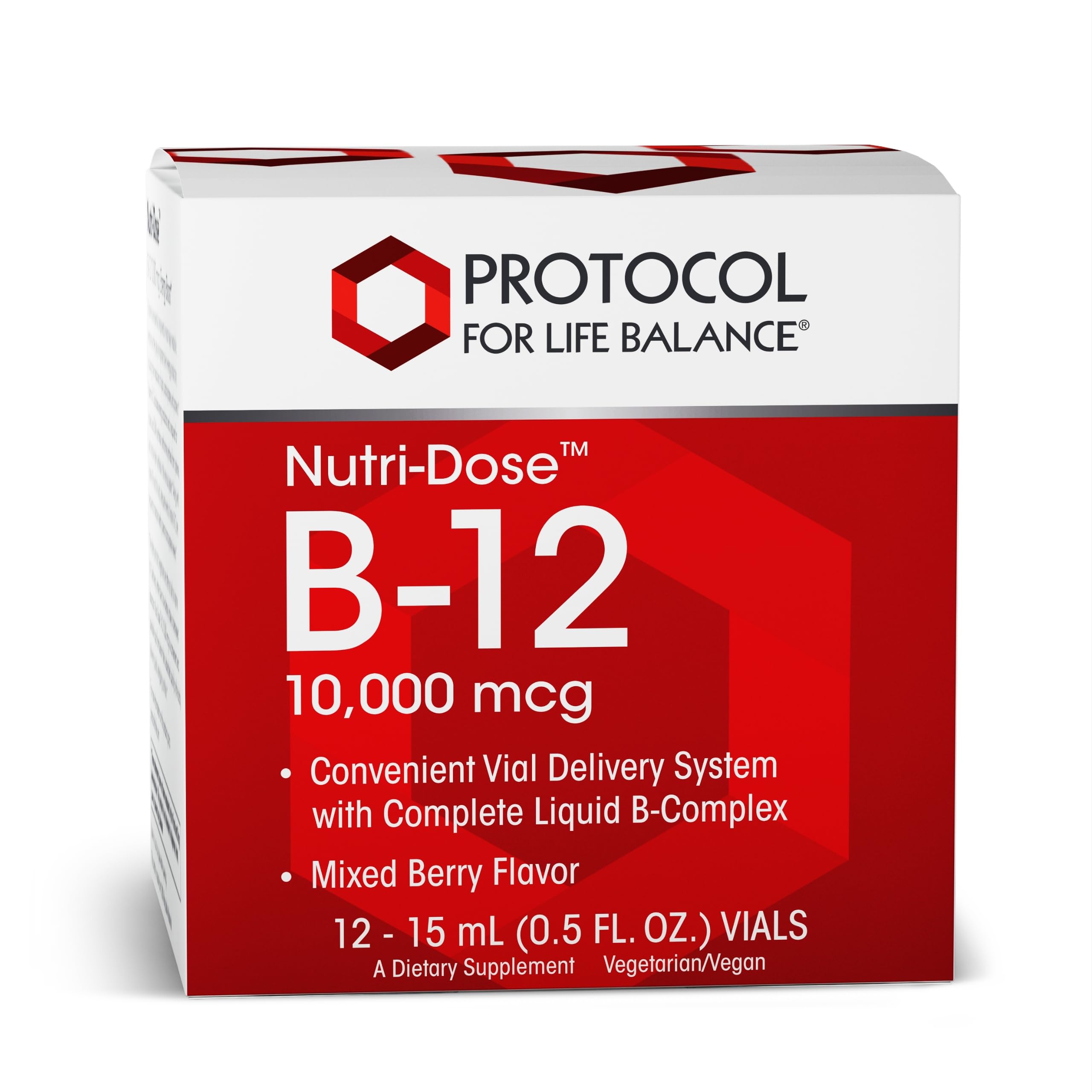 Foto 2 pulgar | Gotas Nutri-dose B-12 de 10,000 Mcg Supplement Protocol - Venta Internacional
