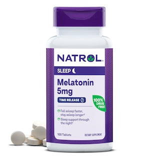 Foto 1 | Suplemento Natrol Melatonin 5 Mg Time Release 100 Comprimidos - Venta Internacional.