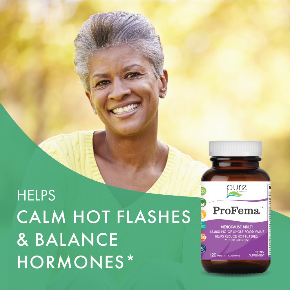 Foto 4 pulgar | Suplemento Pure Essence Labs Profema Menopause Relief 120 Cápsulas - Venta Internacional