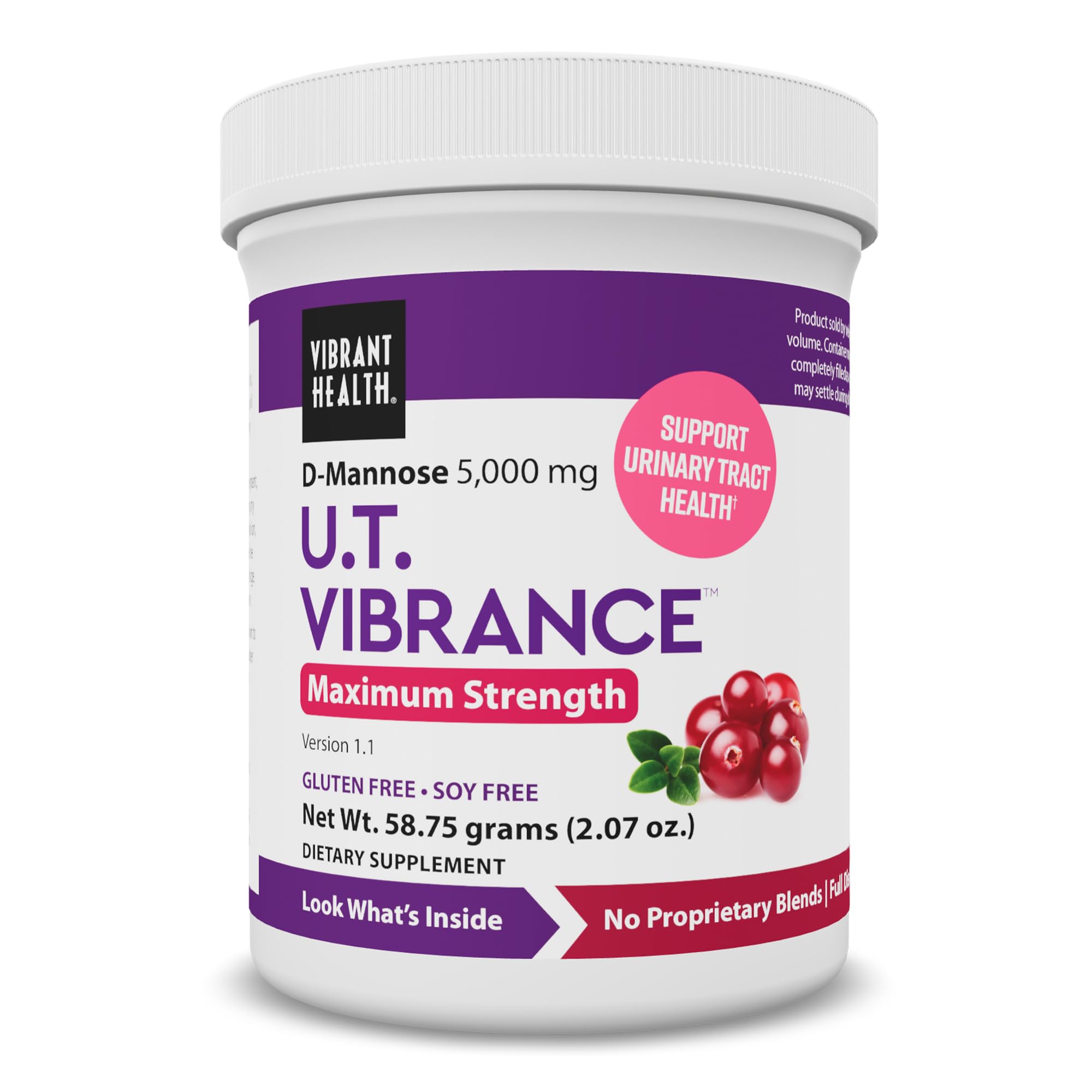 Foto 2 pulgar | Suplemento Vibrant Health U.t. Vibrance Powder  10 Porciones - Venta Internacional