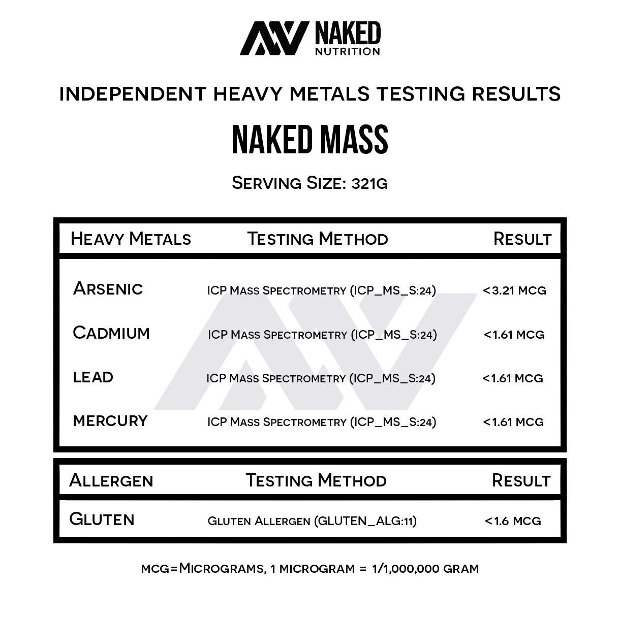 Foto 5 | Proteína En Polvo Para Ganar Peso Naked Mass  3 63 Kg  1250 Calorías - Venta Internacional.
