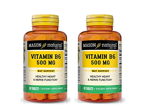 Foto 2 pulgar | Suplemento Alimenticio Mason Natural Vitamina B6 2 Pack - Venta Internacional