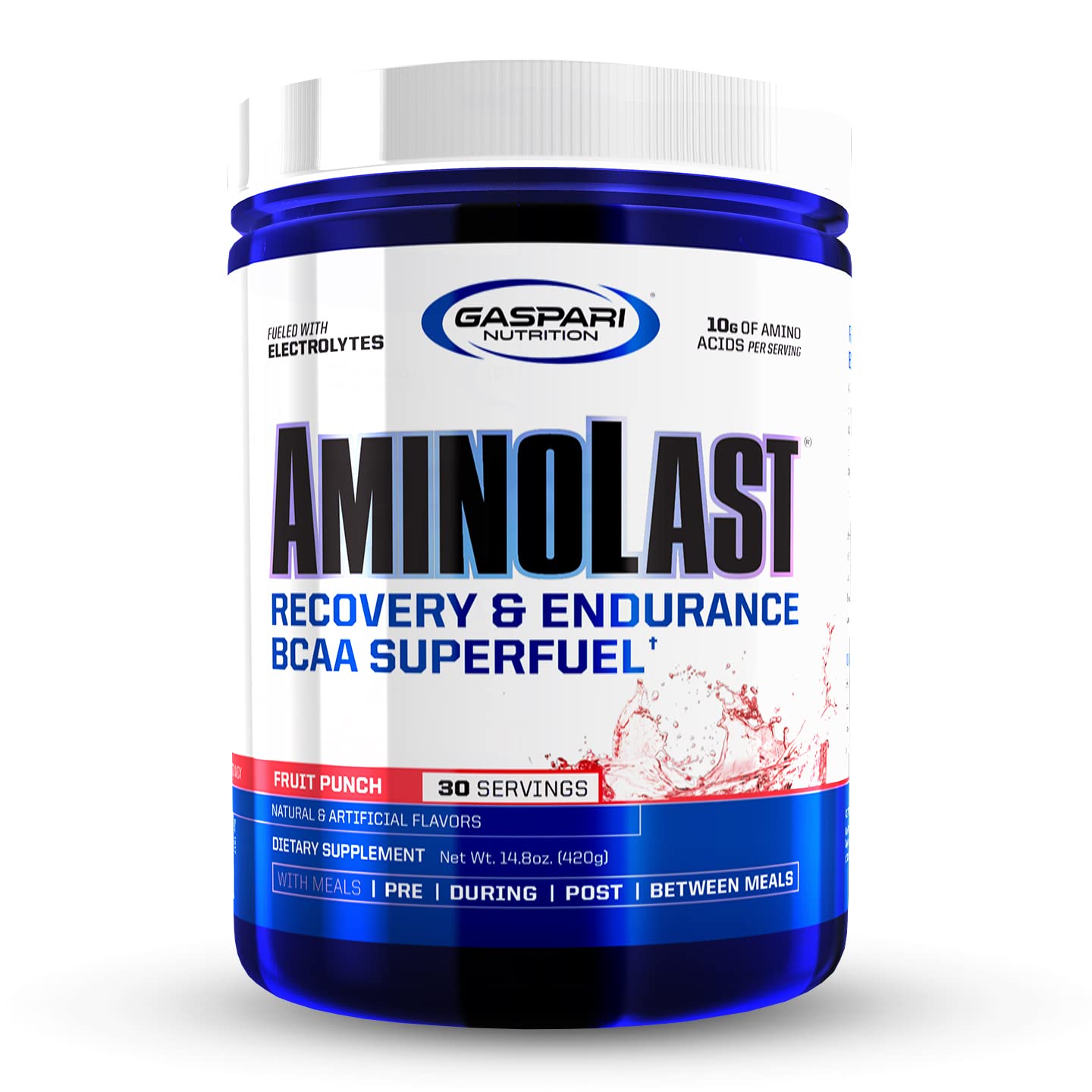 Foto 2 pulgar | Suplemento Aminolast Gaspari Nutrition Ponche de Frutas 420 G - Venta Internacional