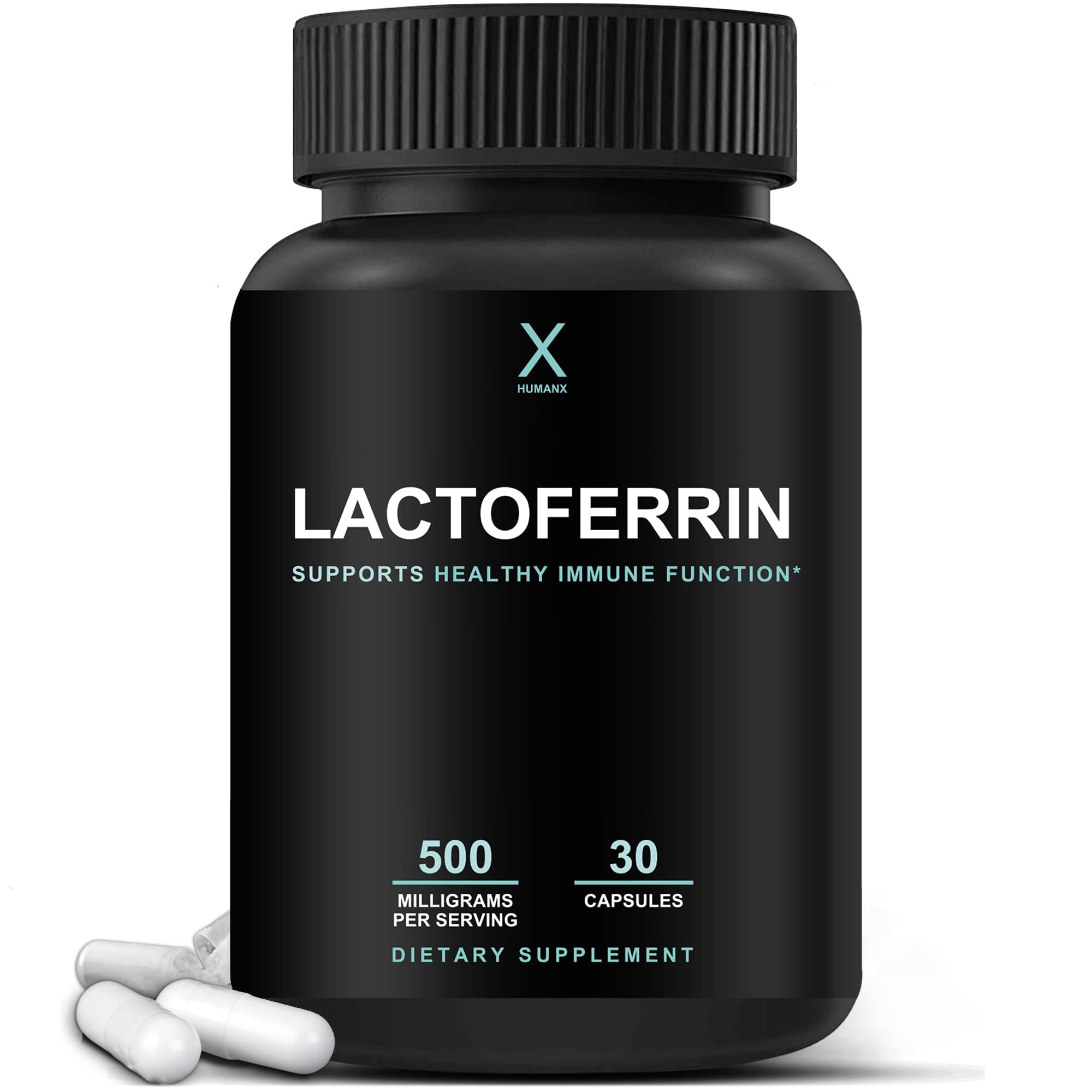 Foto 2 pulgar | El Suplemento De 500 Mg De Lactoferrina Humanx Apoya Una Inmunidad Saludable - Venta Internacional.