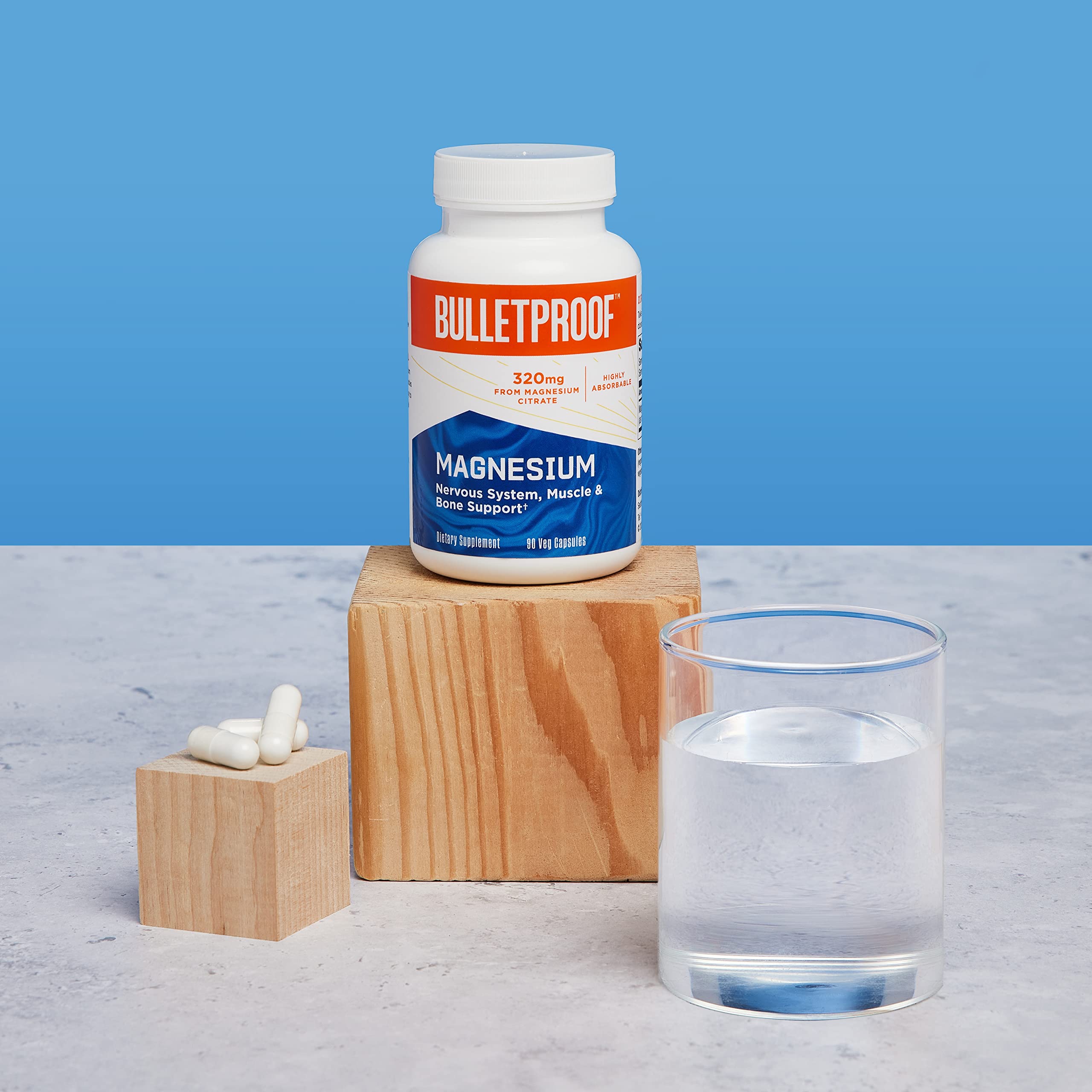 Foto 4 pulgar | Cápsulas De Magnesio Bulletproof Supplement  90 Unidades - Venta Internacional.