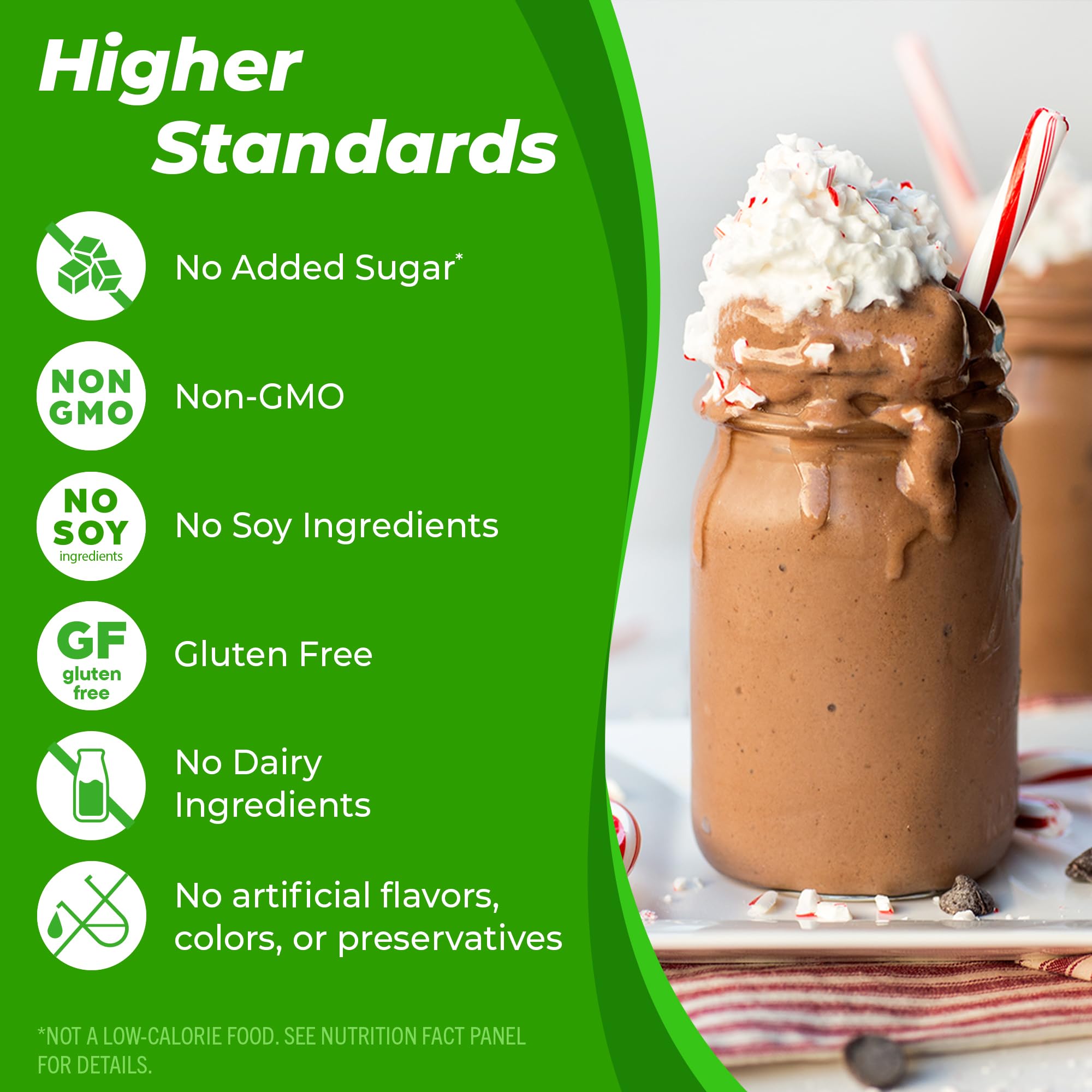 Foto 7 pulgar | Proteína En Polvo Orgain Orgain  Orgánica  Vegana  Menta  Chocolate Caliente  464 G - Venta Internacional.