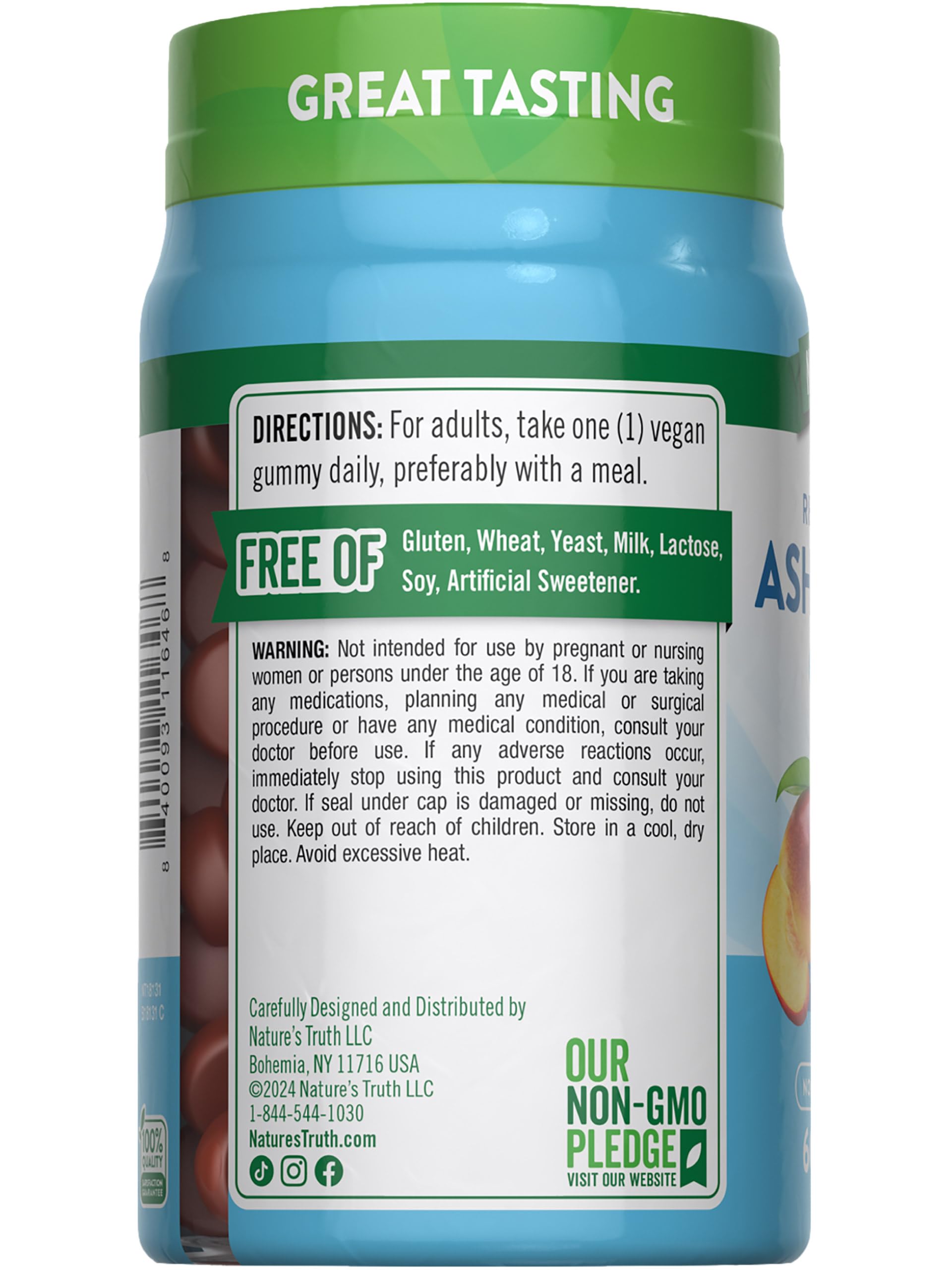 Foto 7 | Gomitas De Ashwagandha Supplement Nature's Truth  60 Unidades - Venta Internacional.