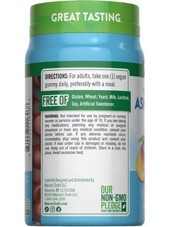 Foto 7 | Gomitas De Ashwagandha Supplement Nature's Truth 60 Unidades - Venta Internacional.