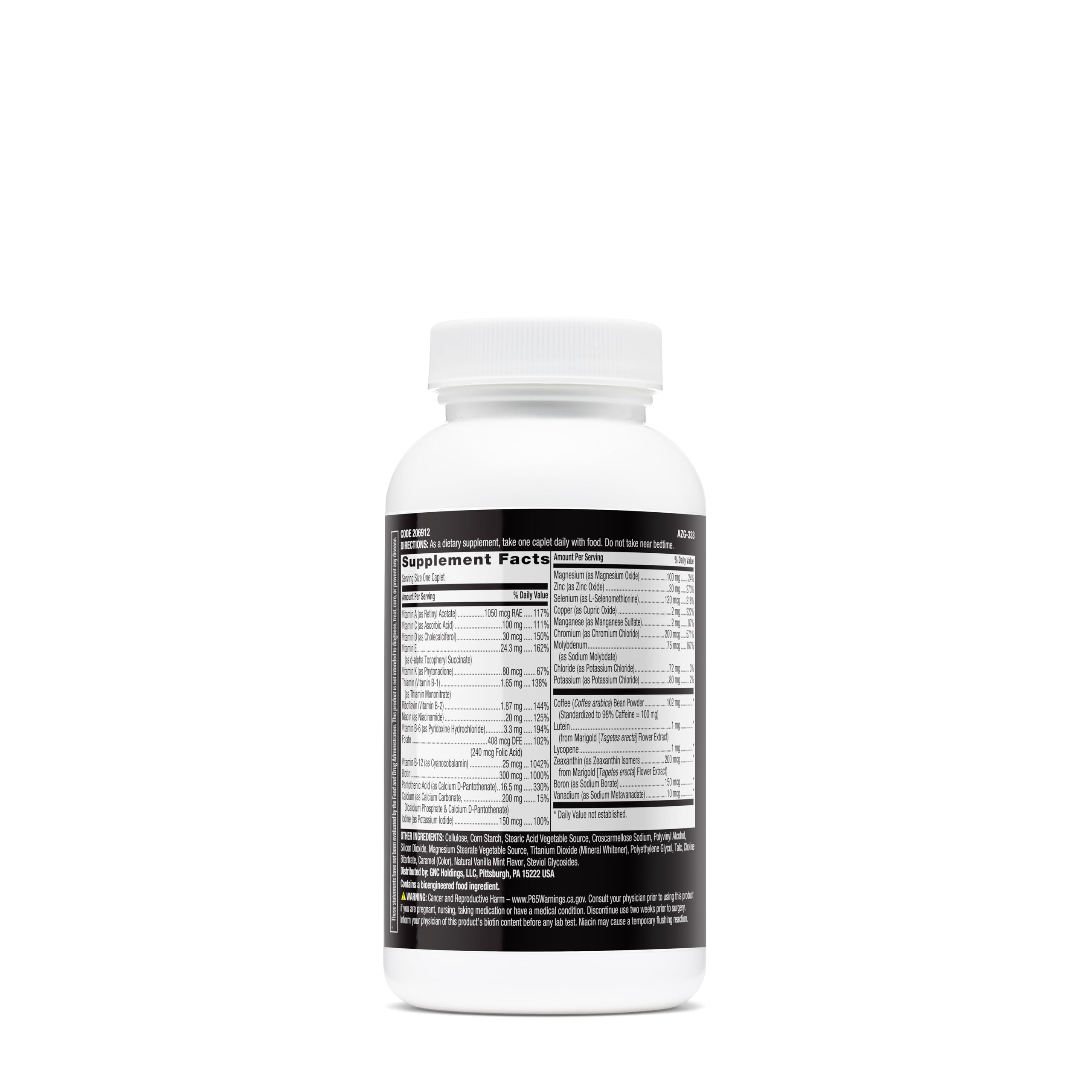 Foto 4 pulgar | Multivitamínico Gnc Mega Men Energy One Daily 60 Cápsulas - Venta Internacional.